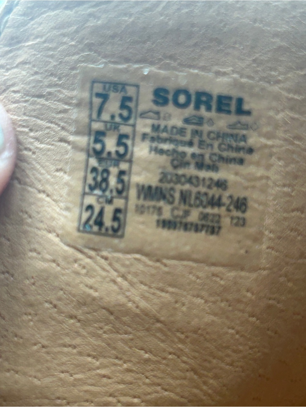 Sorel Beige Platform Slide Sandals with Double Buckles - Picture 5 of 7